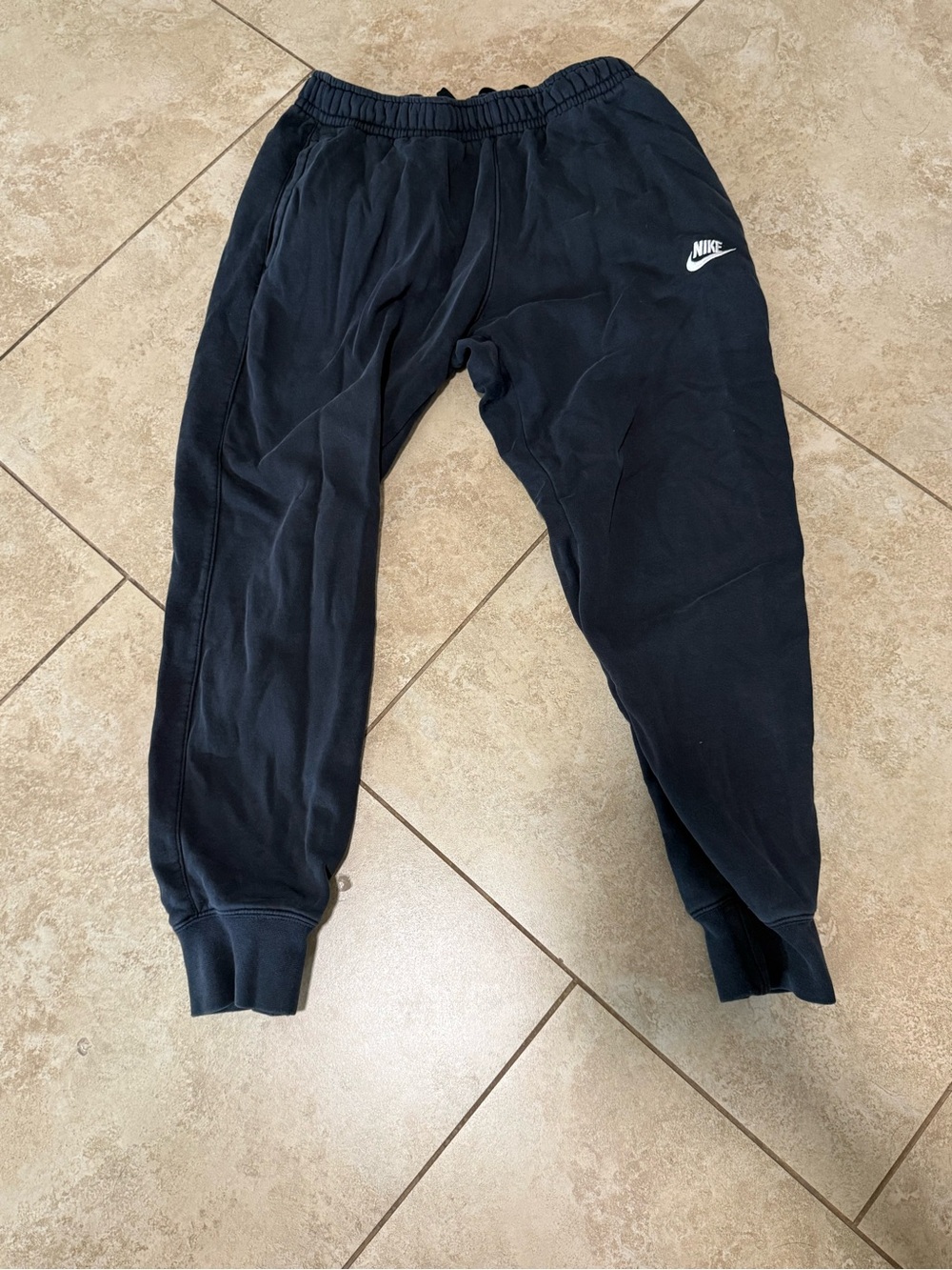 Nike Mens Black Jogger Sweatpants